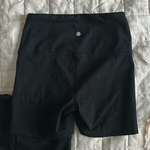 Yogalicious bike short 5” set of 2 - Black XS